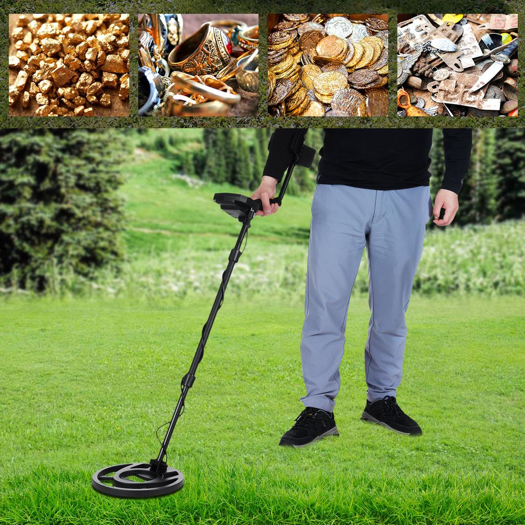 Detektor kovů pro dospělé Profesionální detektor zlata a stříbra s LCD displejem s vysokou přesností