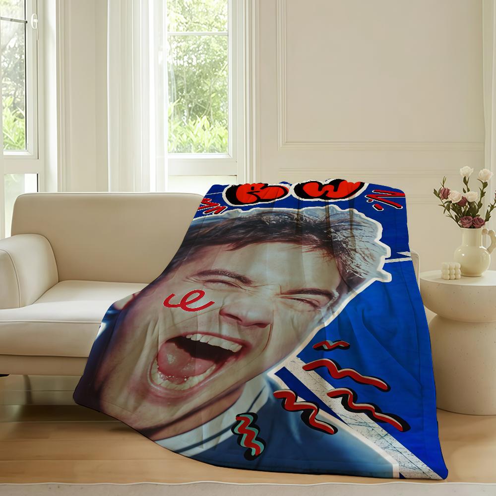 British singer Robbie Williams Blanket For Sofa Office Bed Plane Travel Sleep Read Relax Camping Soft And Warm 30x40in
