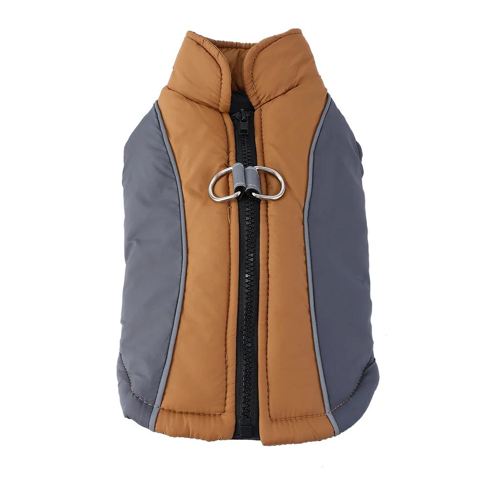 Winter Kleine Hundejacke Mantel Reflektierend Wasserdicht Haustierkleidung Gemütlich Warm Welpenkostüm Chihuahua Französische Bulldogge Weste Overall