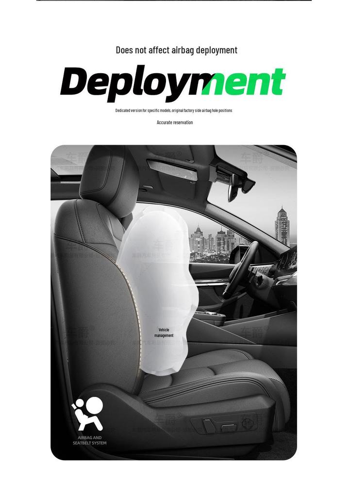 Xiaomi SU7 YU7 Aviation Soft Car Seat Covers - Full Coverage, Comfortable Padding
