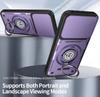 Anti-slip Armor Shockproof Case For OPPO Reno 14 14F 15F Reno15 Pro Max Global Camera Lens Protection Ring Stand Phone Cover
