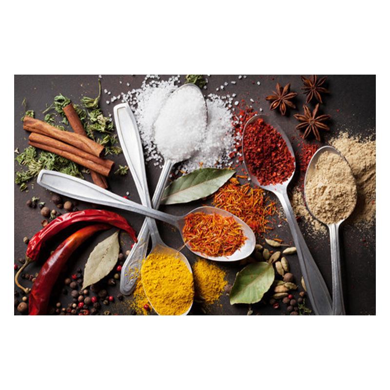 Poster da cucina Varietà di cucchiai di condimento Stampa su tela Pittura Immagine da parete Soggiorno Decorazione domestica moderna Senza cornice