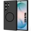 Coque pour Samsung Galaxy S26 Ultra, Protection Antichoc Anti-Rayures avec Anneau Magnétique Noir
