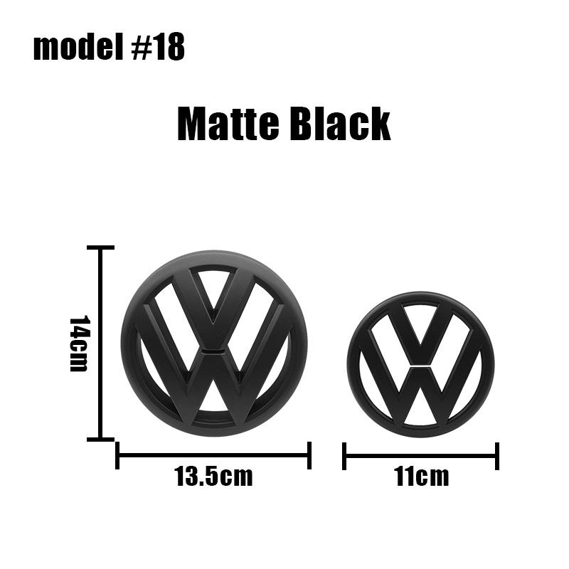 JQTYB1 ABS Car Styling Emblem For Volkswagen MK6 VW GOLF 6 2010 2011 2012 2013 Badge Hood Front Grill Rear Trunk Lid Logo Accessories