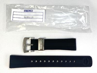 SEIKO R03E011J0 Prospex 20mm Silicone Band Black and for SBDC105/6R35-00P0 Others