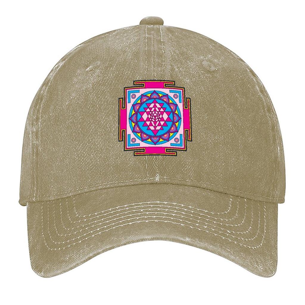 2026 Sri Yantra Mandala Baseball Cap Luxury Woman Cap Hat Man For The Sun Sailor Cap For Men Wild Ball Hat Women's Golf Wear Men