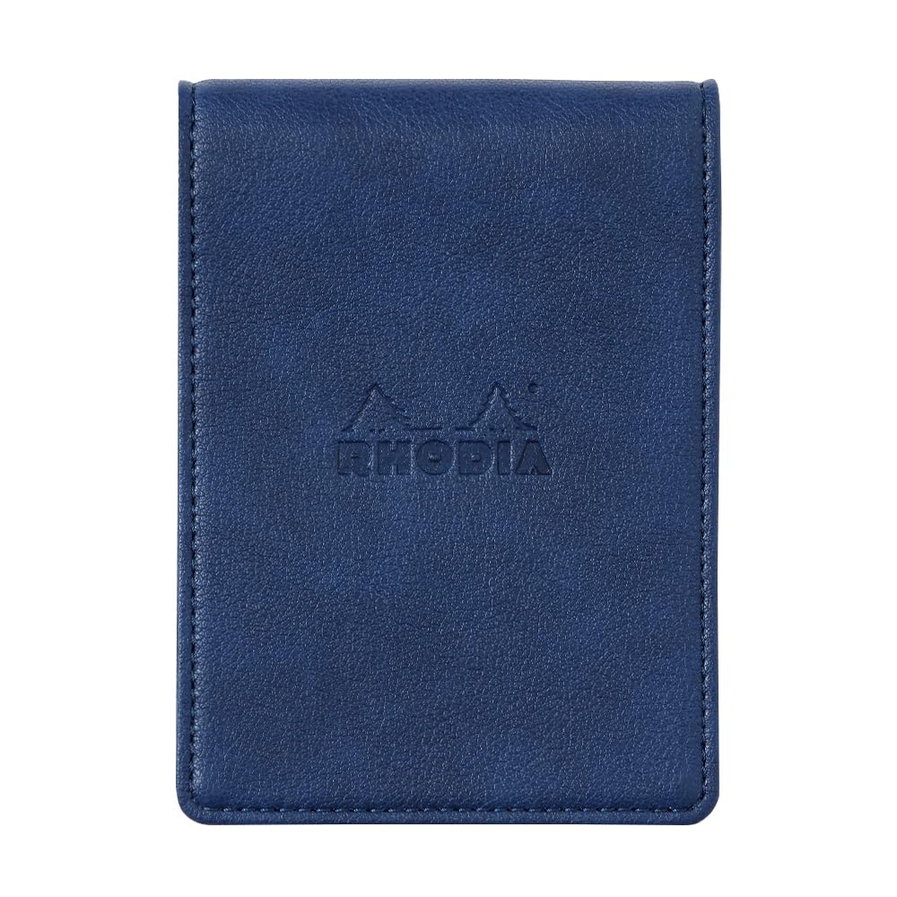 

RHODIA Mini System Organizer 11mm Ring PU Synthetic Vive 3-Ring (11x8cm, Diameter) Leather, Blue, cf11ogz03-bl синий