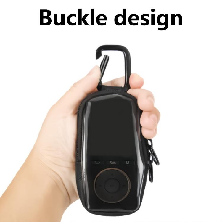 Kratzfeste MP3-Tasche für NWE394 MP3-Player mit Nylon-Außenschicht und Plüsch-Innenfutter für zusätzliche Gerätesicherheit