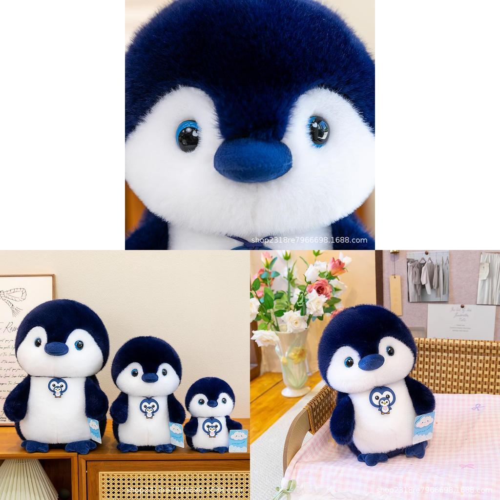 Plush Penguin Toy For Kids Soft Cartoon Character Gift For Children