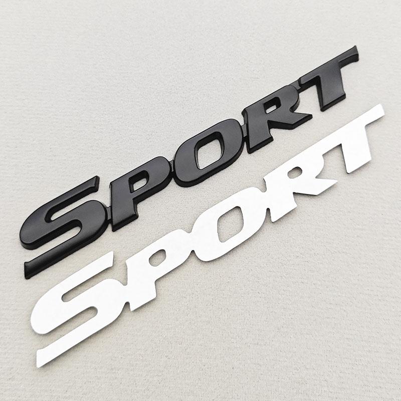 

3D Metal Car Sticker Logo Sport Front Grille Fender Rear Trunk Badge Emblem For Toyota Camry RAV4 Corolla Prado Accessories