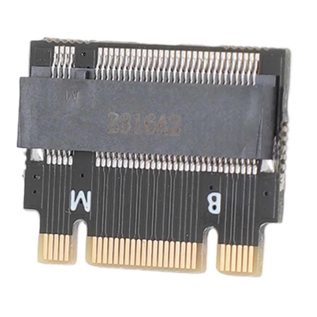 M.2 NVME M‑Key B+M 2230 to 2242 Male to Female Extension Adapter for ThinkPad X270 X280 T470 T480 L480 T580