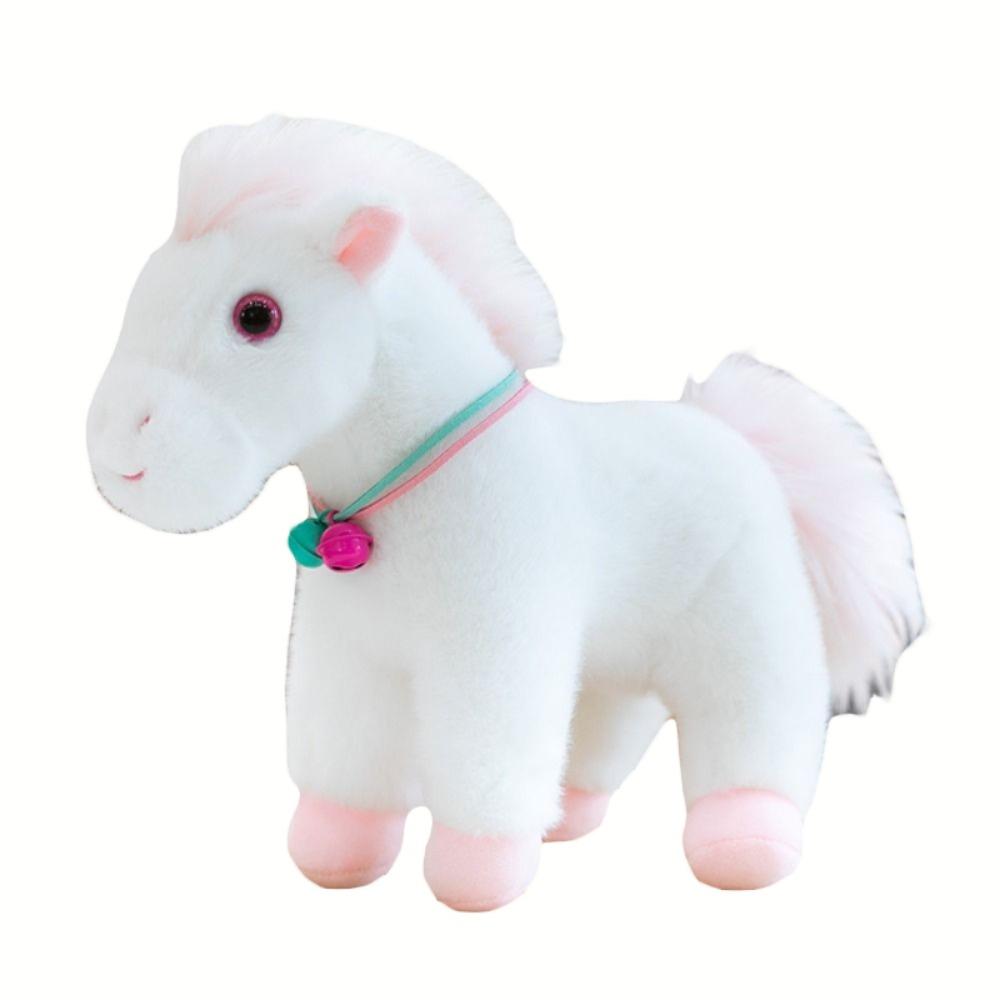 Creative Horse Plush Doll Mascot Dolls Zodiac Pony Figurine Stuffed Animal Doll  Birthday Gift