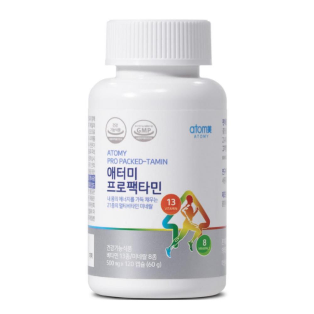 Atomy Profactamin 120 Capsules 2 Pcs Monthly Supply Multivitamin 1 Pcs