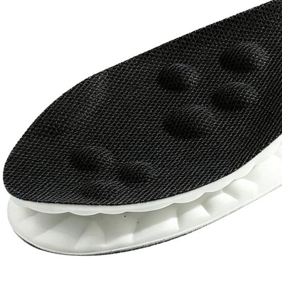 1 Pair 4D Cloud Breathable Insoles with Arch Support Shock-Absorbing Foot Protection Inserts Non-Slip Anti-foot Deformation Shoe Insoles for