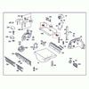 2 st Paket hyllklämma A16969302849051 Passar för W169 A-klass W245 B-klass