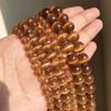 Brown Cat Eye Glass Beads Natural Coffee Round Loose Waist Stone Beads for Jewelry Making DIY Bracelet Accessories 4 6 8 10mm