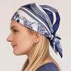 68Cm Plant Printed Scarf For Women'S Autumn Winter Polyester Fiber Square Scarf For Fashionable Warm Headscarf Neck Shawl Scarfs