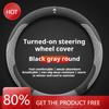 2026 Hot For Renault Hub Caps Car Suede Steering Wheel Cover 38cm Non-slip For Renault Sandero Duster Clio RS Captur Austral Kad
