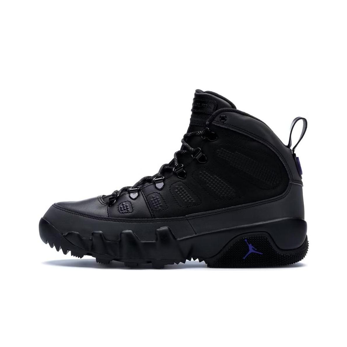 

Новые Jordan Air Jordan 9 Retro Boot Удобные Повседневные Кроссовки средней высоты для баскетбола Мужские AR4491-001 42.5