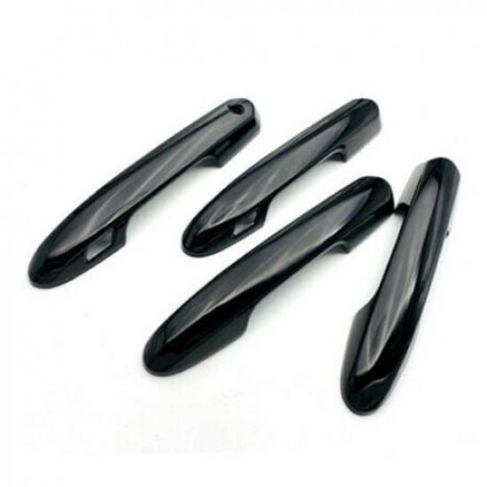 Black Car Door Handles Cover Trim For Toyota RAV4 2019-21/ Highlander 2020 2021