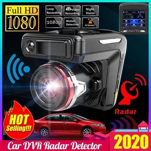 2,4 Zoll 2-in-1 Auto-Fahrrekorder Full HD Auto-Fahrrekorder mit Radardetektor Geschwindigkeitsdetektor DVR