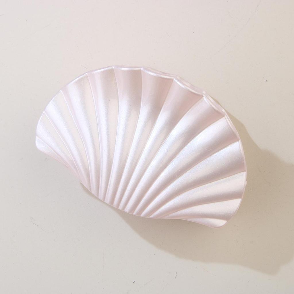 European & American Vacation Style Scallop Hair Claw Clip - Summer Ocean Shark Accessory