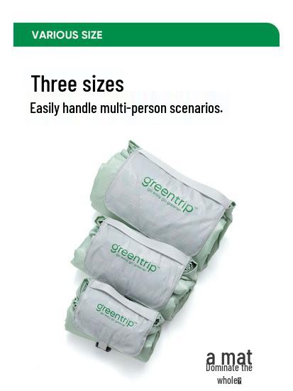 Kompakte wasserdichte Picknick- und Strandmatte für den Außenbereich