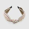 LALA Bohemian Imported Hairband - White