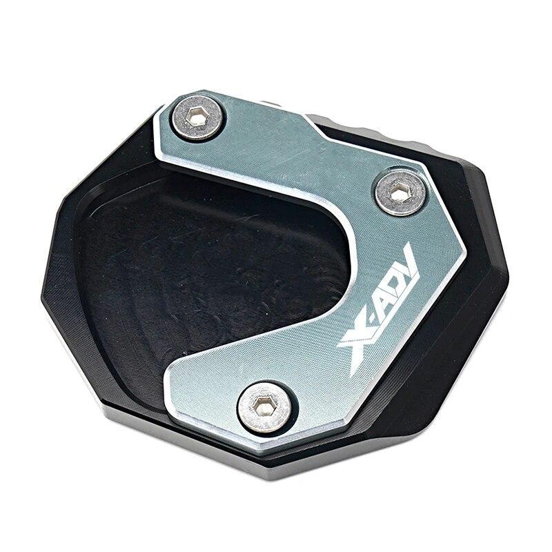 New Motorcycle CNC Foot Support Extension Plate Side Stand Enlarge Pad for HONDA X ADV XADV 750 XADV750 2017 2018-2023  2022