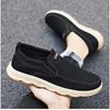 Men's Shoes In Summer, Breathable Old Beijing Cloth Shoes, Lightweight and Casual Shoes with Shallow Mouth, Single Shoe Men's Shoes