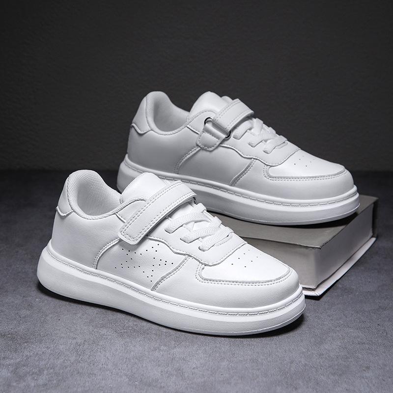 2025 Autumn Kids' Breathable White Mesh Sports Shoes for Boys & Girls