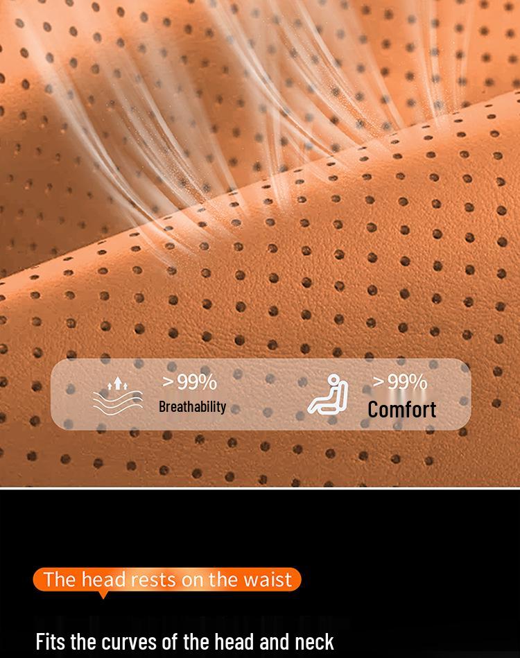 Jordani Premium Poduszka z Pianki Memory na Zagłówek Samochodowy i Podparcie Lędźwiowe