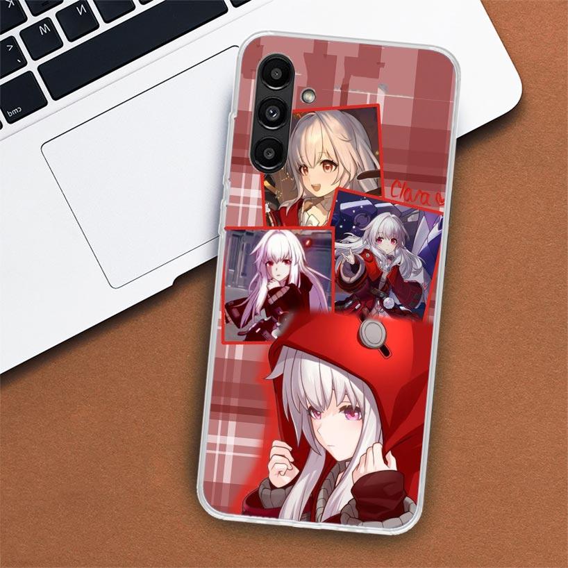 Honkai Star Rail Clara Phone Case For Samsung Galaxy A55 A54 A53 A52 A15 A14 A13 A12 A35 A34 A33 A32 A25 A24 A23 A22 A04S A03S A