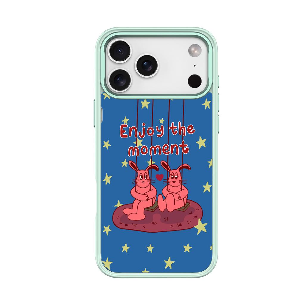 Applicable To Apple 17pro Mobile Phone Case, Advanced Sense 16 Replaceable Back Plate 15promax Magnetic Mobile Phone Case, Enjoy Rabbit
