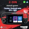 7-inch MP5 Player for Fiat 500 with 1+32G Storage, Built-in CarPlay, and Mobile Phone Interconnection 12V