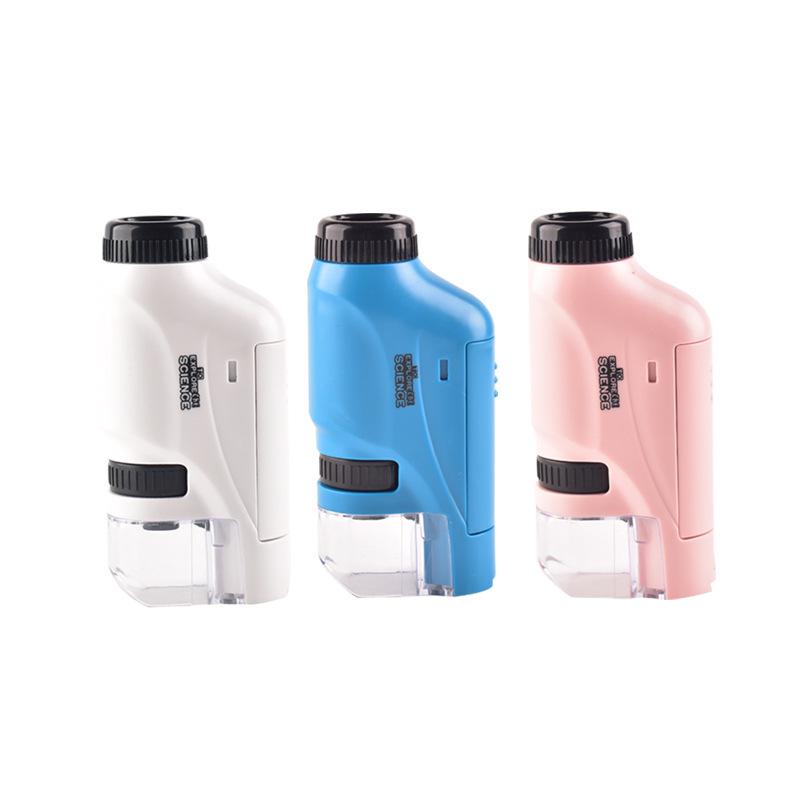 Portable Children's Microscope Set for Science Exploration