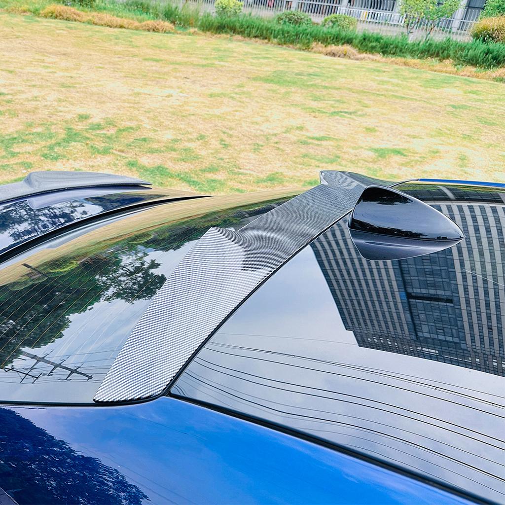 Car Rear Trunk Roof Spoiler Wing Lip For Alfa Romeo Giulia 2015-2025 Tail Tailgate Upper Deflector Splitter ABS
