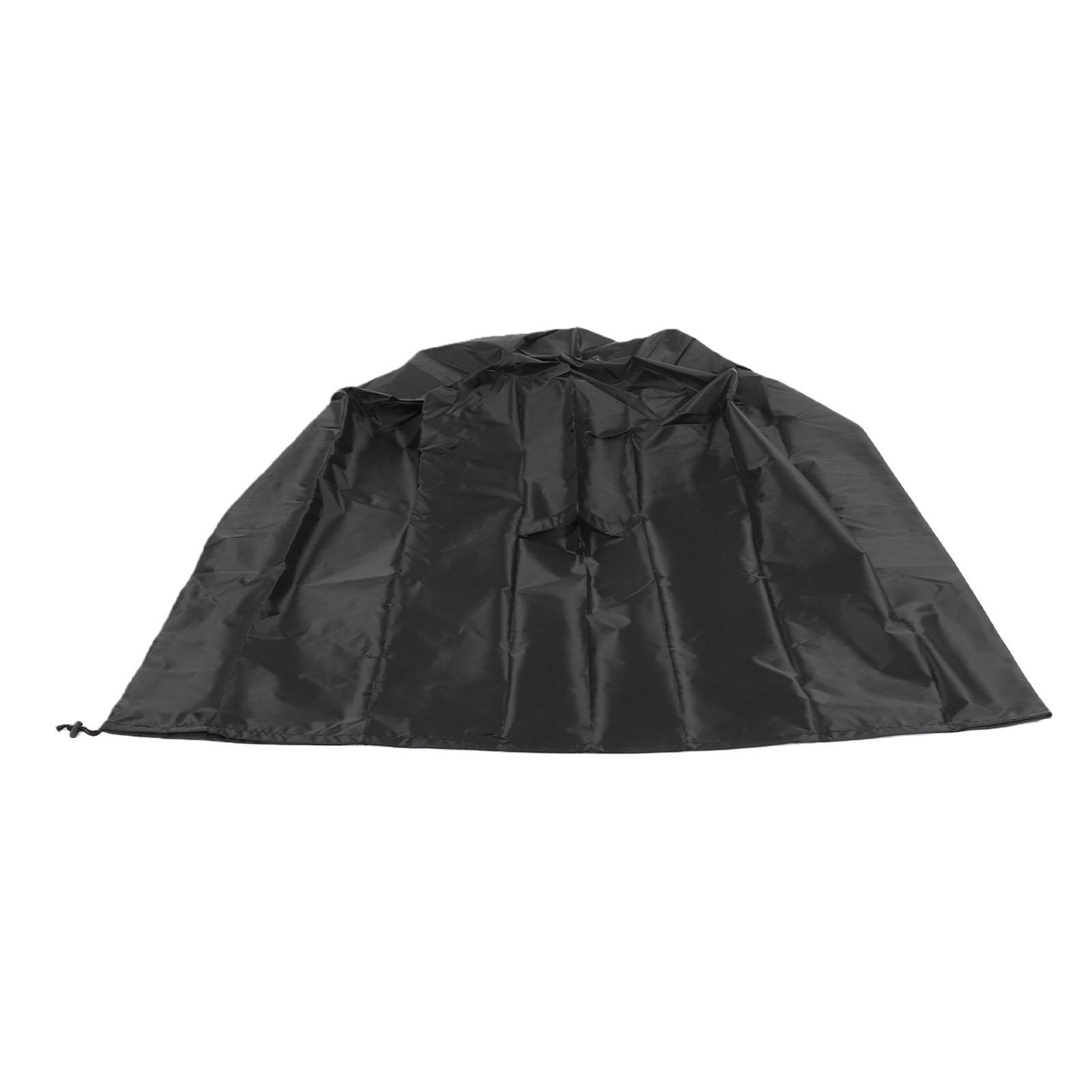 Heavy Duty Wood Chipper Cover Oxford Cloth Water Proof Electric Shredder Leaf Mulcher Protective Cover for Outdoor 210D чёрный