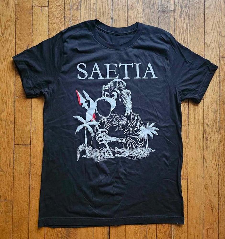 Rare Saetia Band Gift For Fan Black Short Sleeve All Size Shirt AL189 Unisex T-Shirt XL