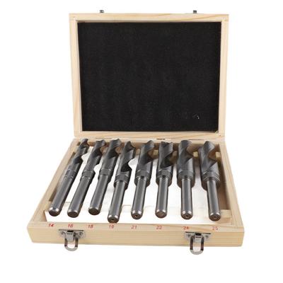 8pcs Round Shank Twist Drill Bit Set 150 Mm Length Industrial Drill Bits  Carpenter Use