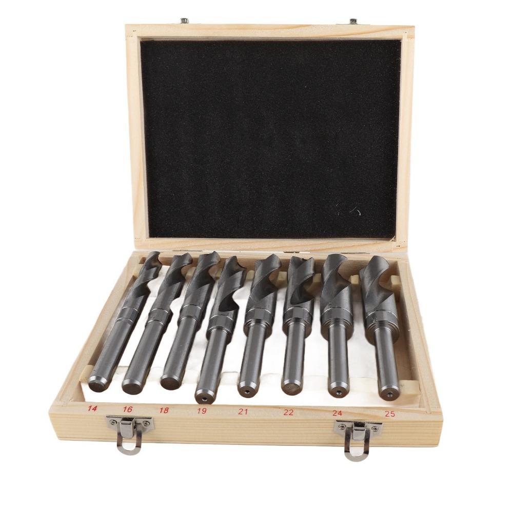 8pcs Polished Surfaces Twist Drill Bit Set 150 mm Length Drill Bits Kit  Wood Drilling