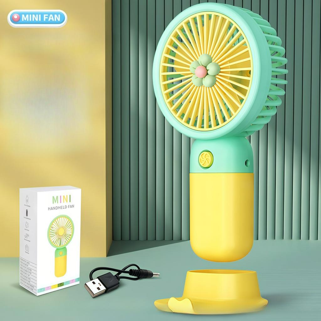 2026 NEW Ventilateur Portable Fan 2026 NEW Durable Handheld Mini USB Rechargeable Fan Cooling Summer Gift