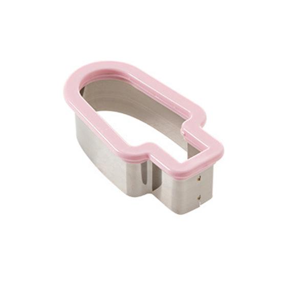 

Форма для резки арбуза Форма для мороженого Пищевая нержавеющая сталь Без деформации Гладкая поверхность Многоразовый делитель дыни Fruite Slicer Инструмент для резки фруктов розовый
