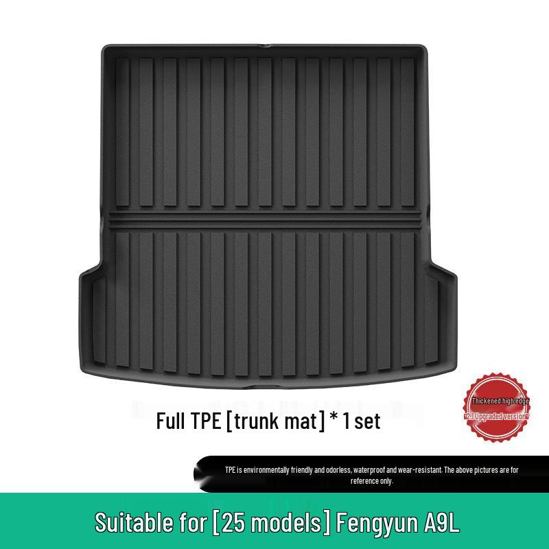 Custom TPE Floor Mats & Trunk Liner for Chery Fengyun A9L (Set of 25)