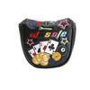 Smiley Face Magnetic Golf Putter Headcover