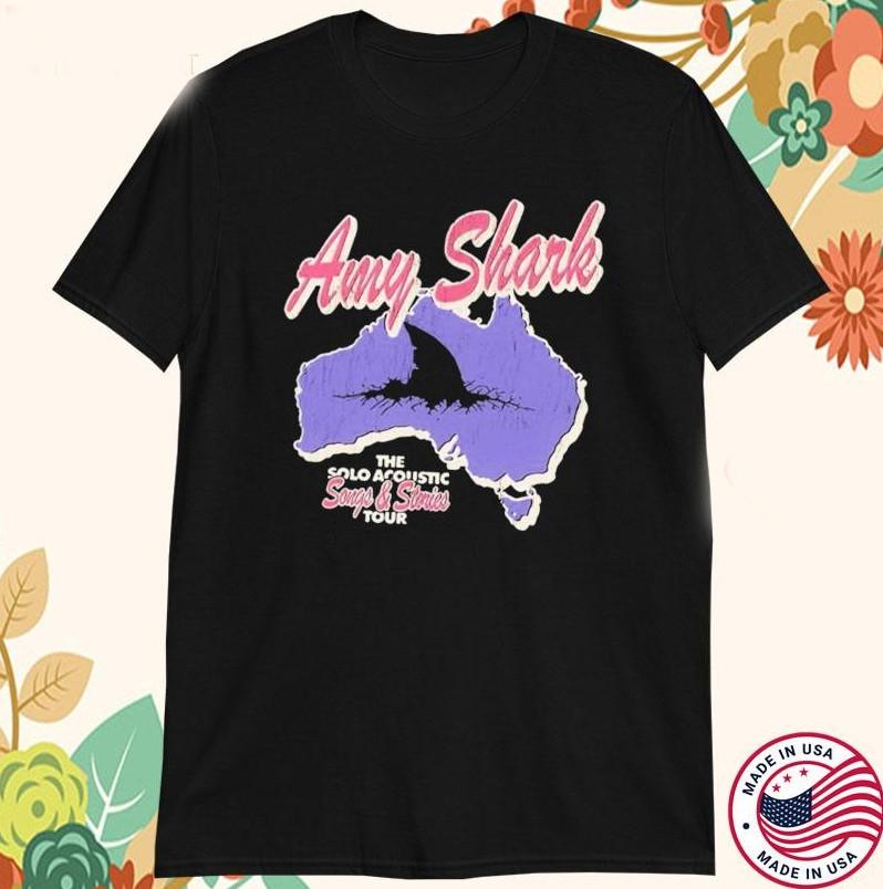 

Amy Shark The Solo Acoustic Songs Anies Tour Regional Tour T-shirt size S-4XL 3XL