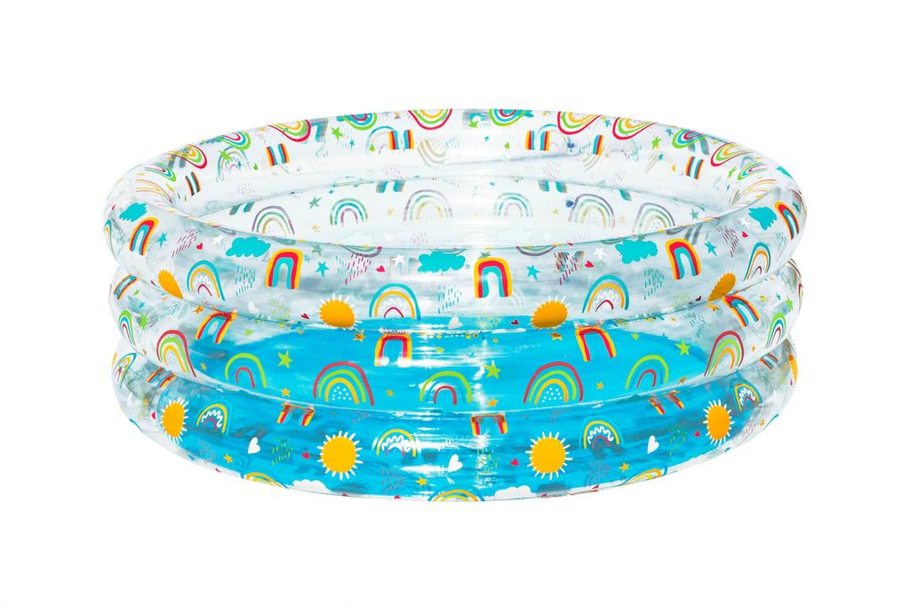 Bestway Rainbow Splash Kids Diameter x 53cm Height Pool, 51048, 1.70m