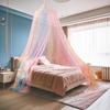 Princess Style Dome Mosquito Net Rainbow Color Bed Tent Universal Bed Canopy  Summer