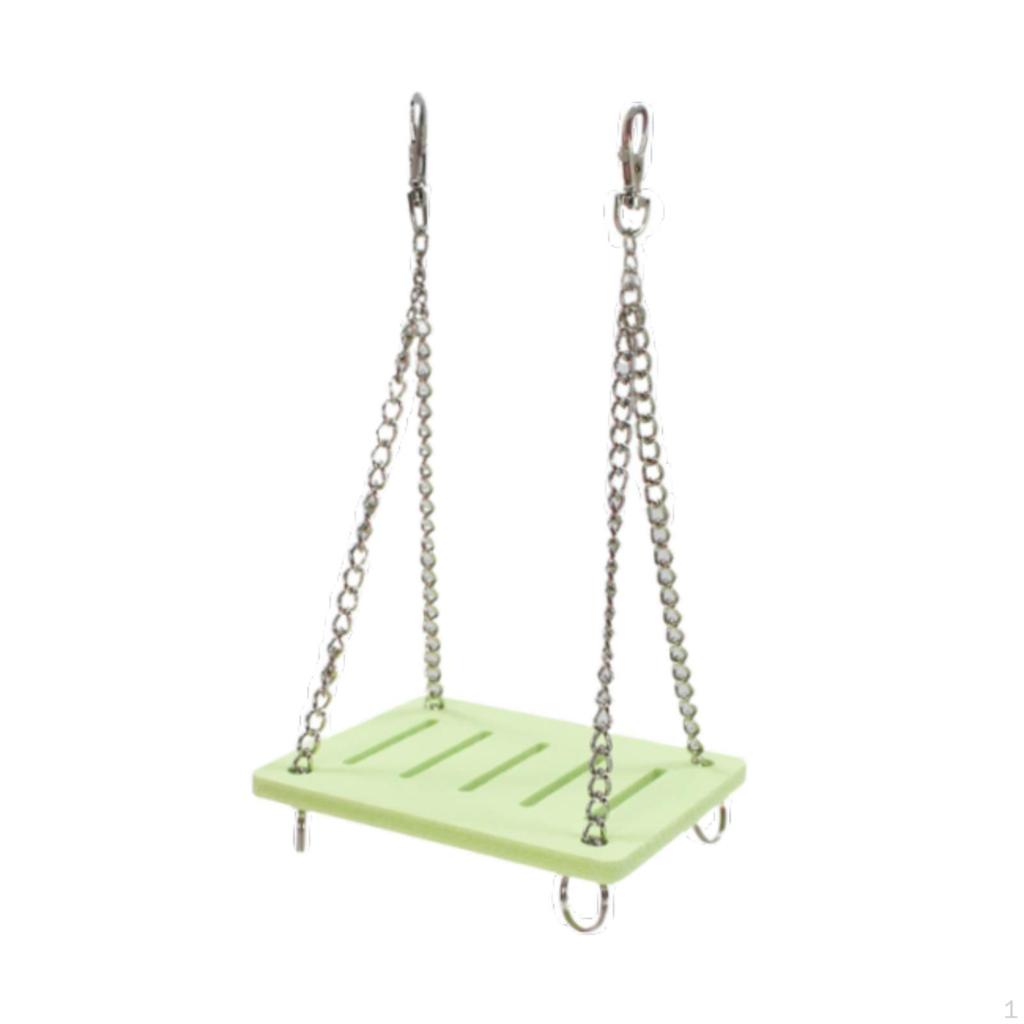 Hamster Schaukel Hängeständer Deko Käfig Stabil Haustierbett Hängematte Bewegung