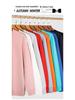 European-American Unisex Pure Cotton Round Neck Sweatshirt - Casual Solid Color, Fall/Winter Long Sleeve Fashion Style